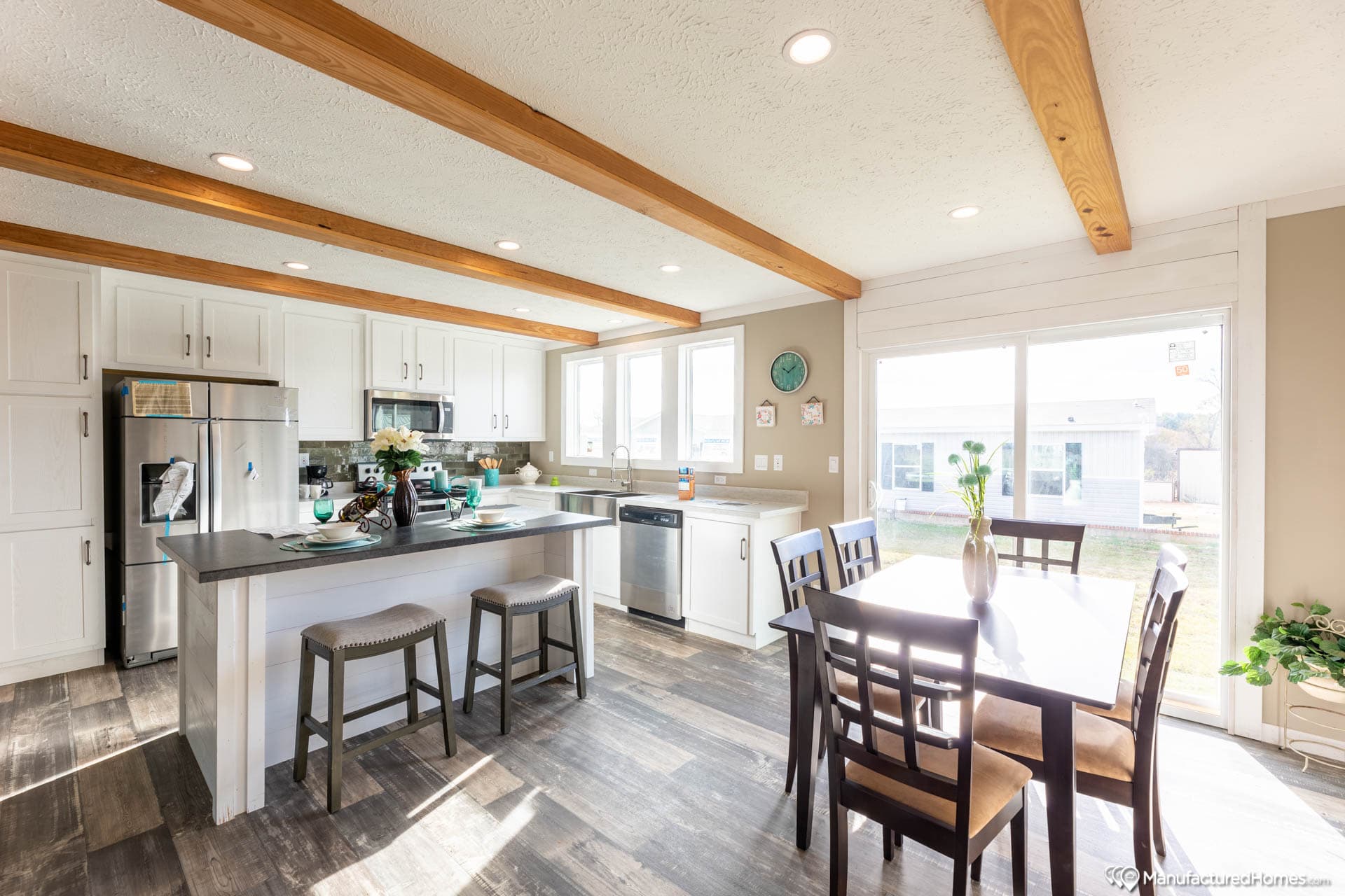 The bayou kitchen home features