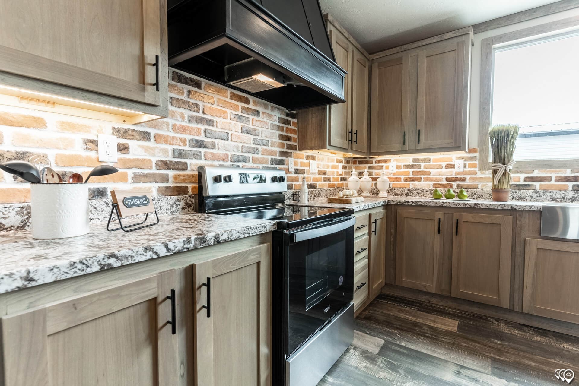 The shoal creek kitchen home features