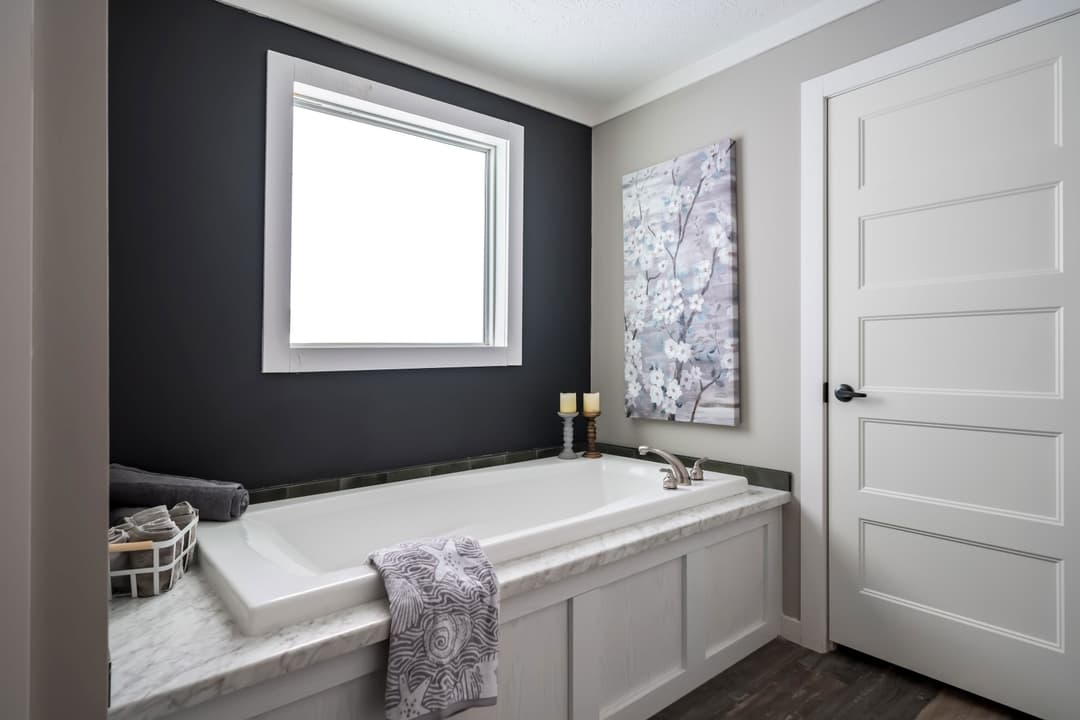 The magnolia bathroom home features