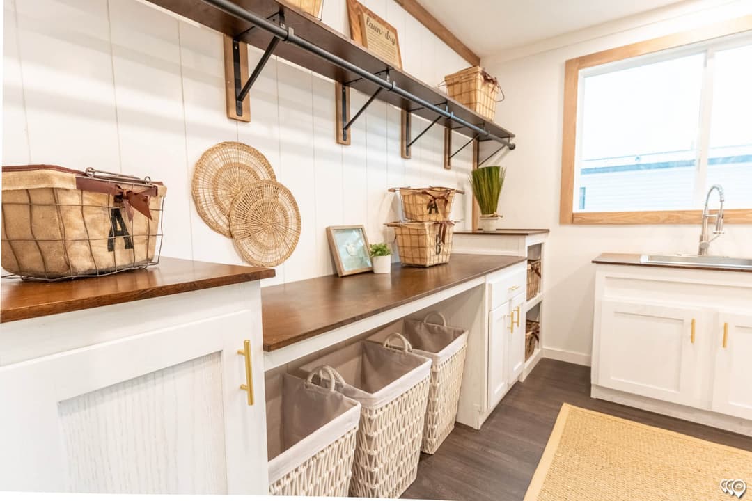 The twin creek kitchen home features