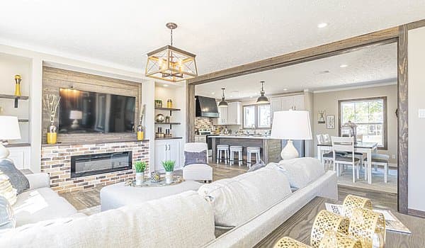 The white oak   home features