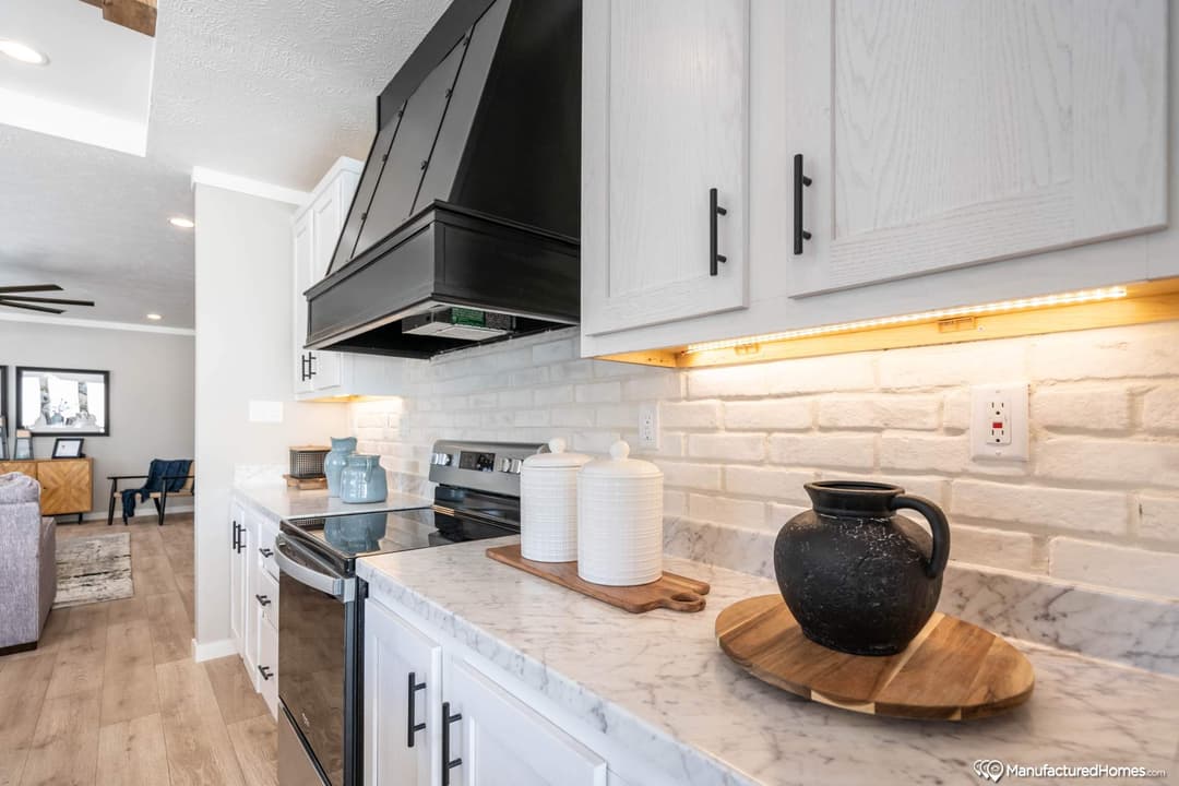 The shades creek kitchen home features