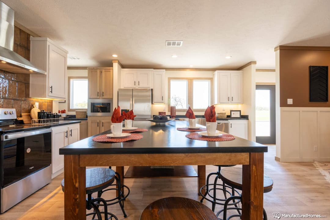 The patton creek kitchen home features