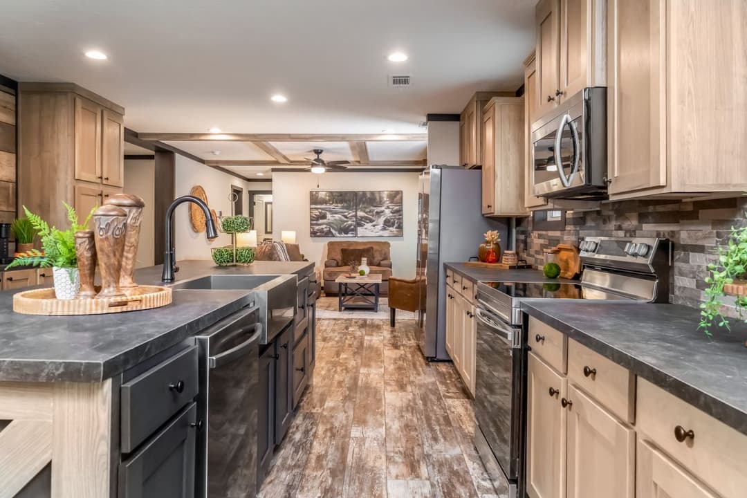 Boujee lux kitchen home features