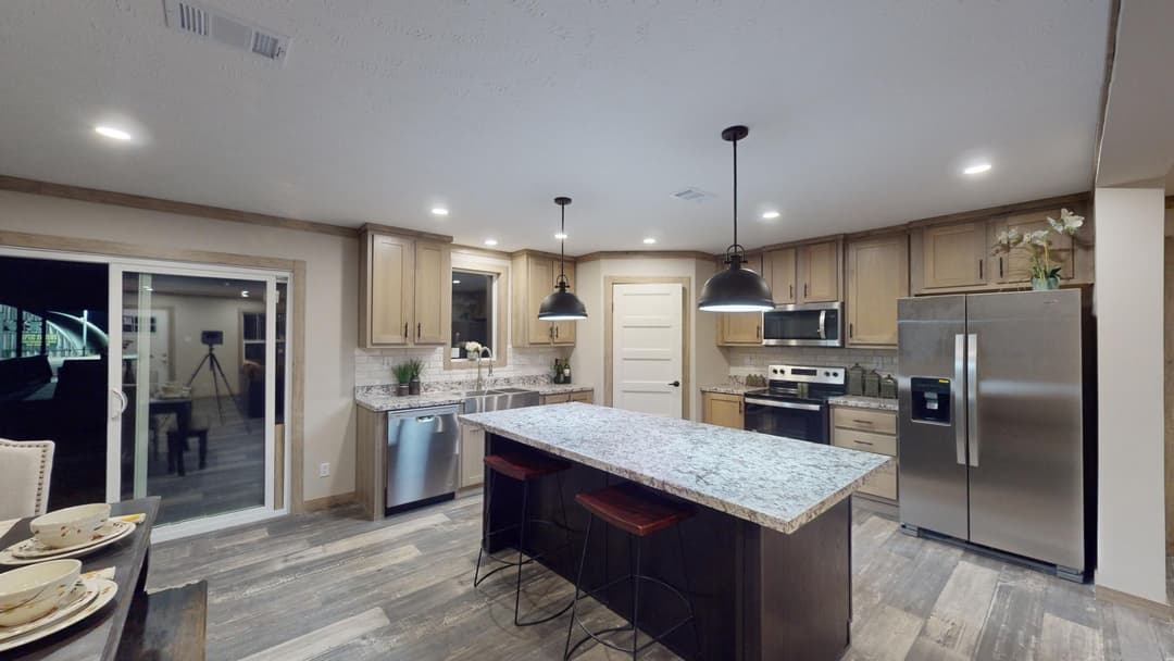 The riverton kitchen home features