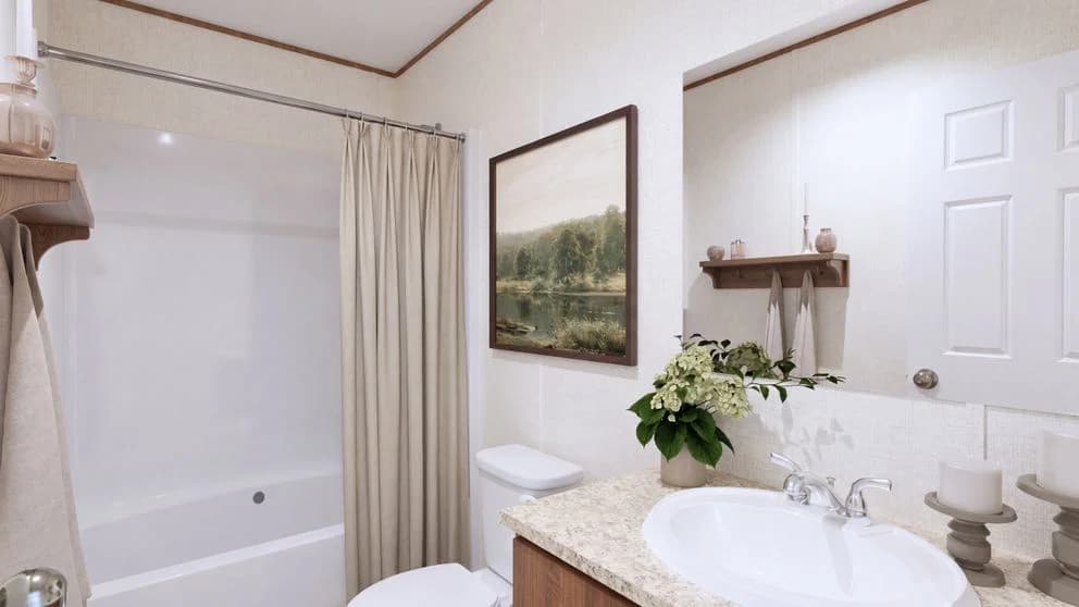 Elm bathroom home features
