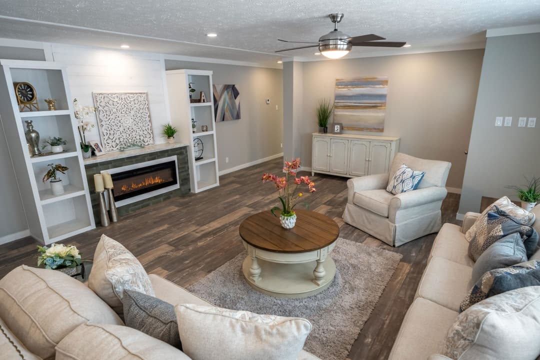 The magnolia interior home features