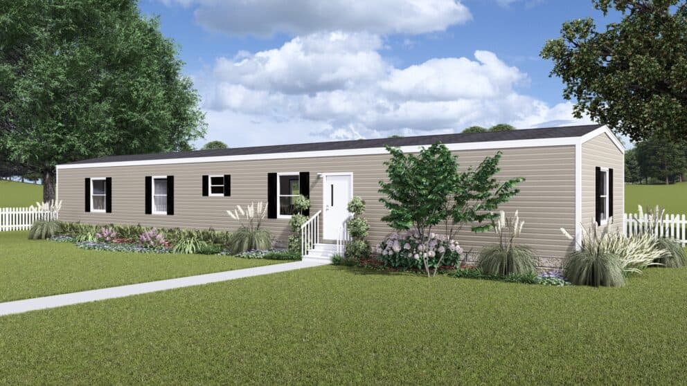 Birch hero, elevation, and exterior home features