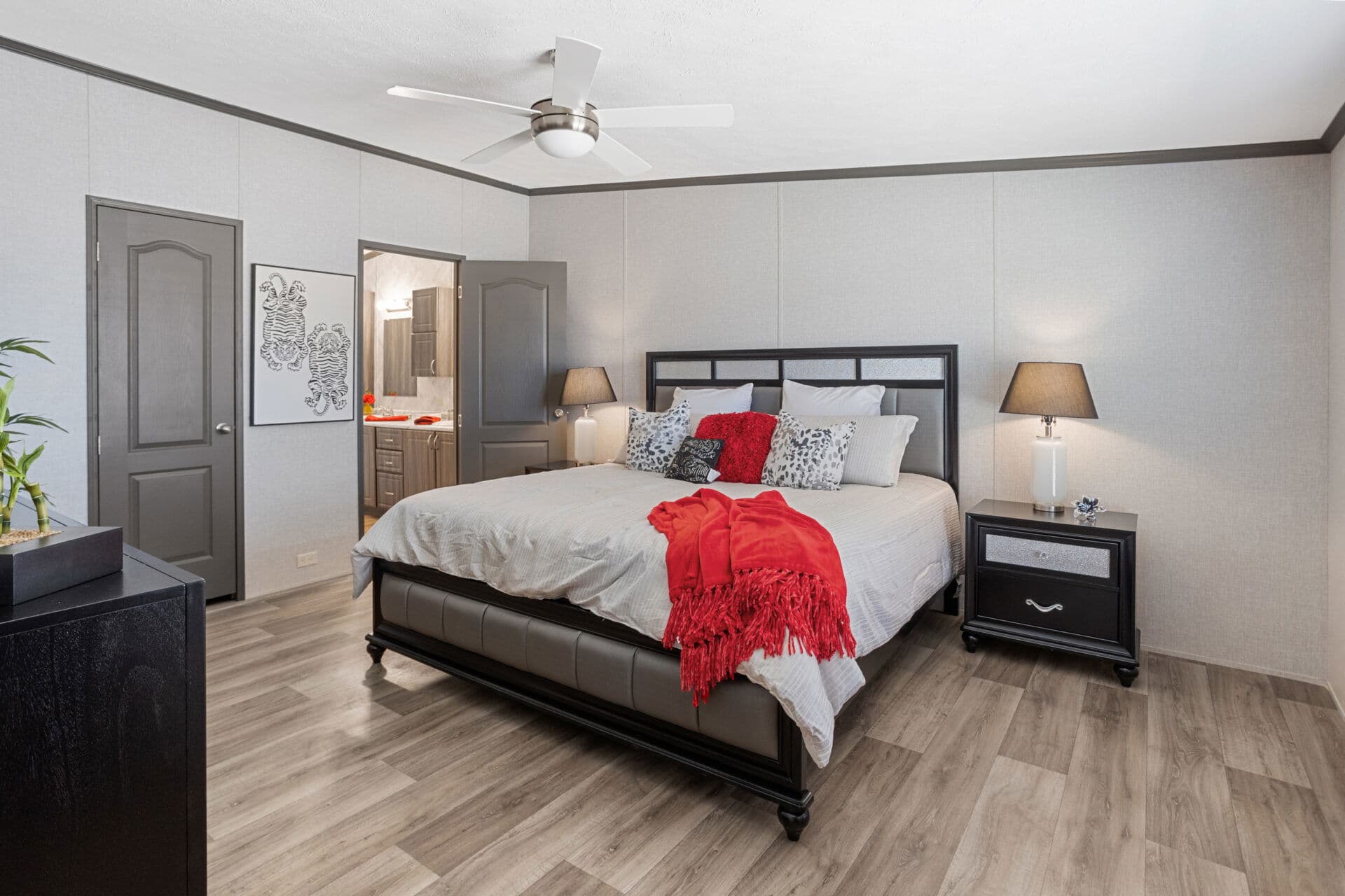 Select bedroom home features