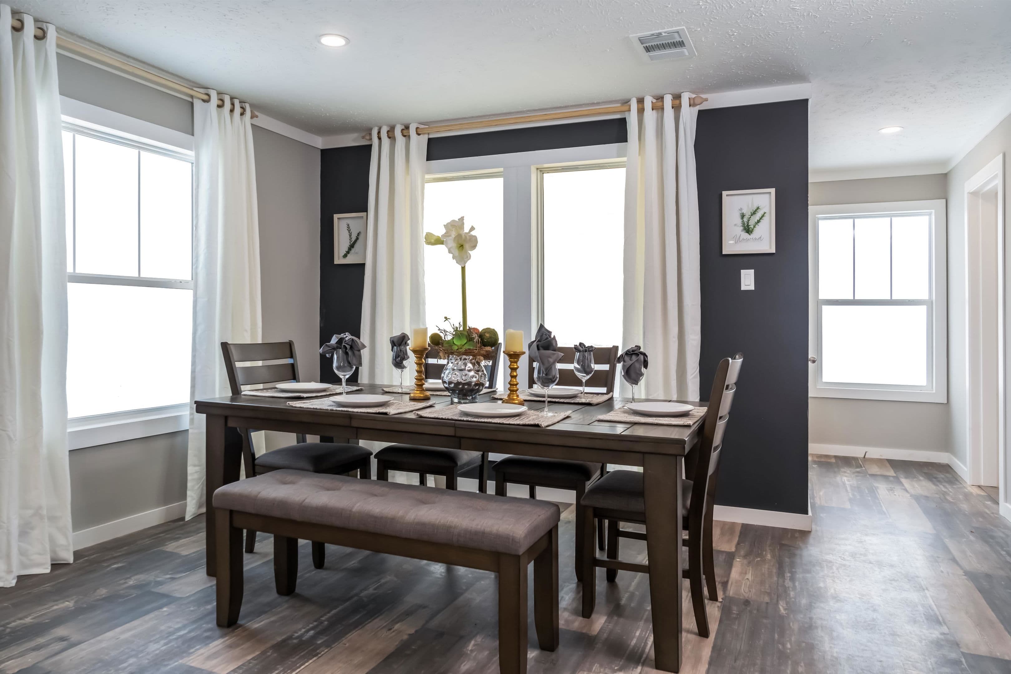 The magnolia interior home features