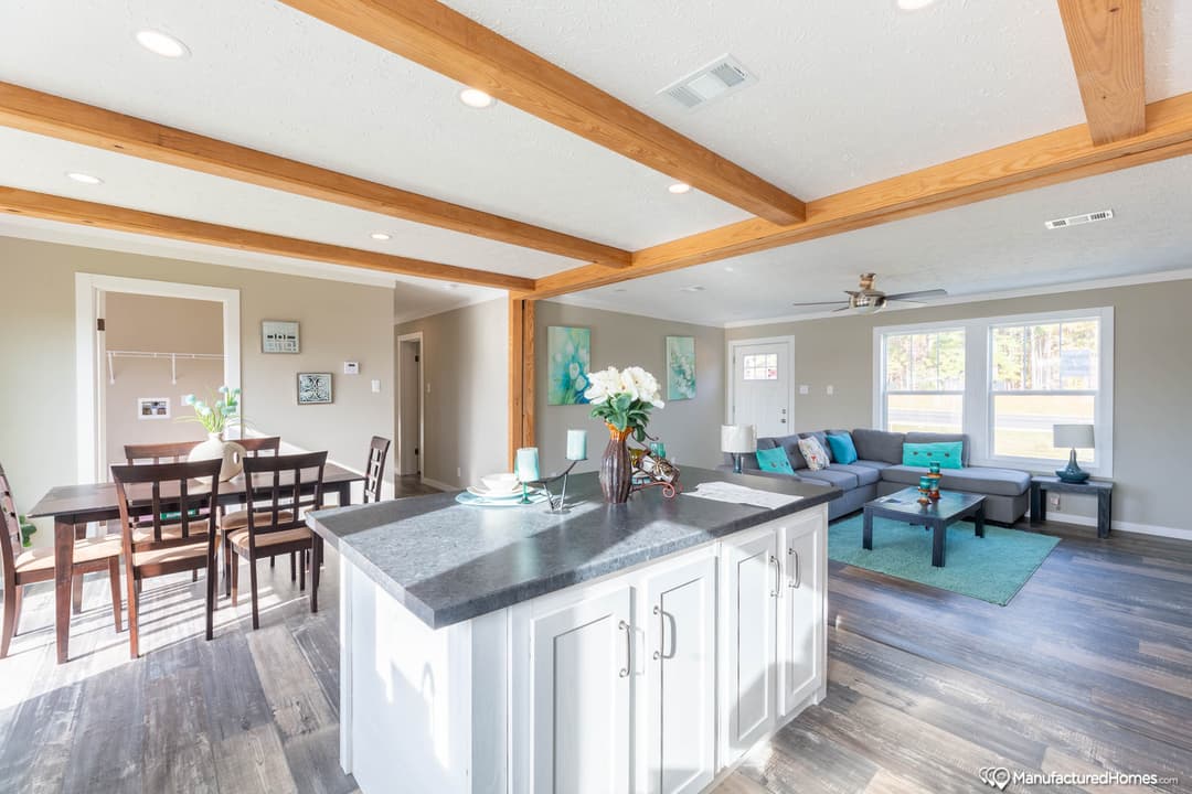 The bayou kitchen home features