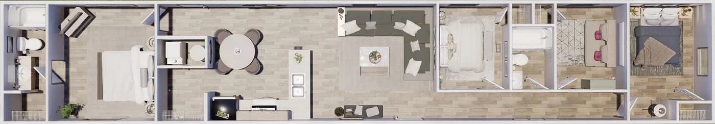 Cypress  home features