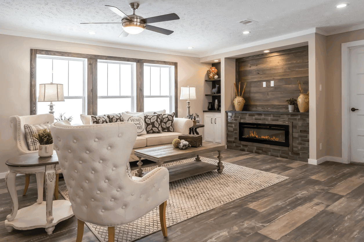 The sweetwater interior and hero home features