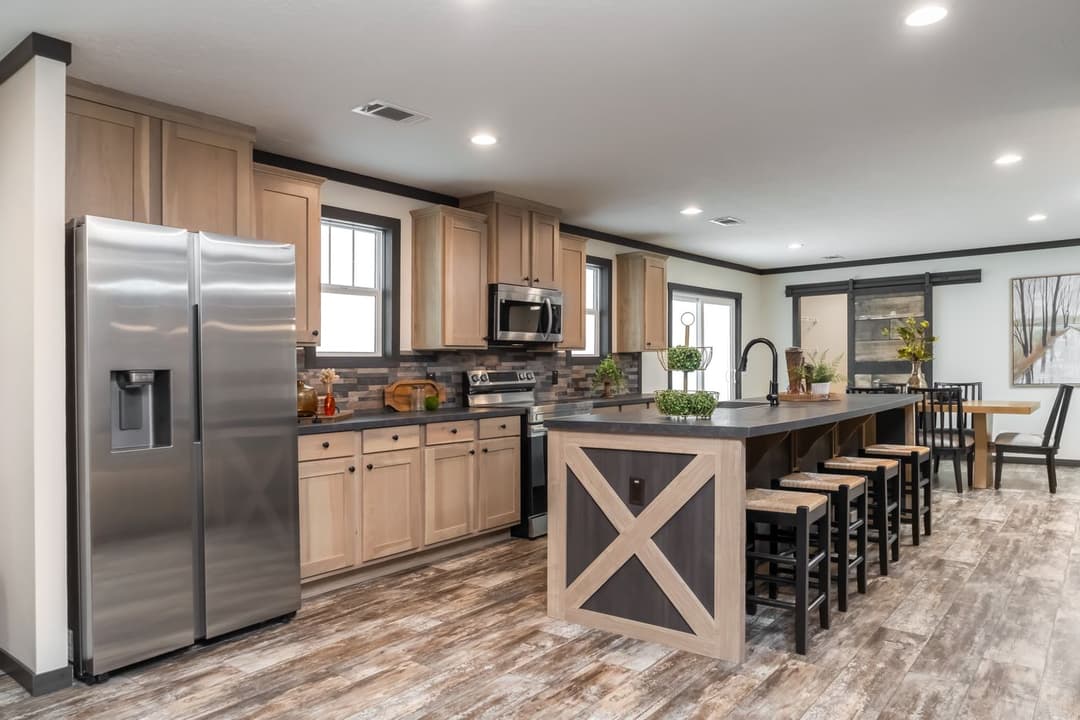 Boujee lux kitchen home features