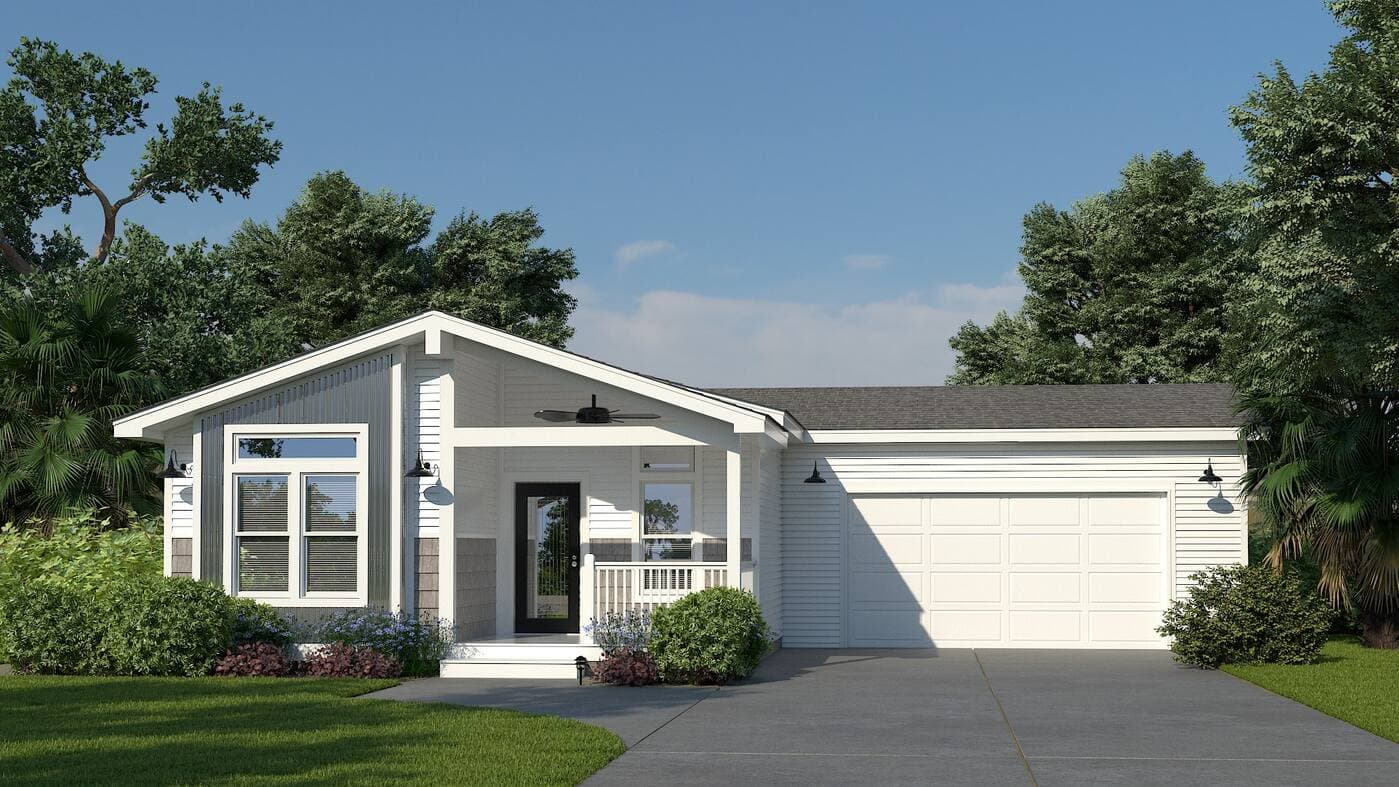 Carriage farmhouse 28562k hero, elevation, and exterior home features