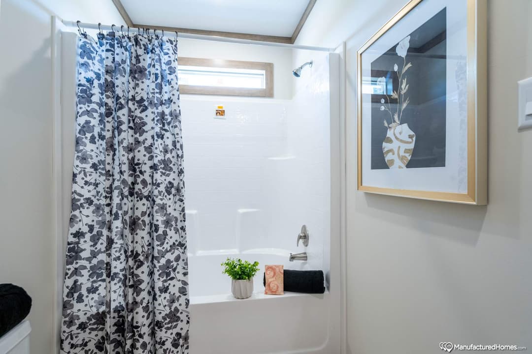 The patton creek bathroom home features