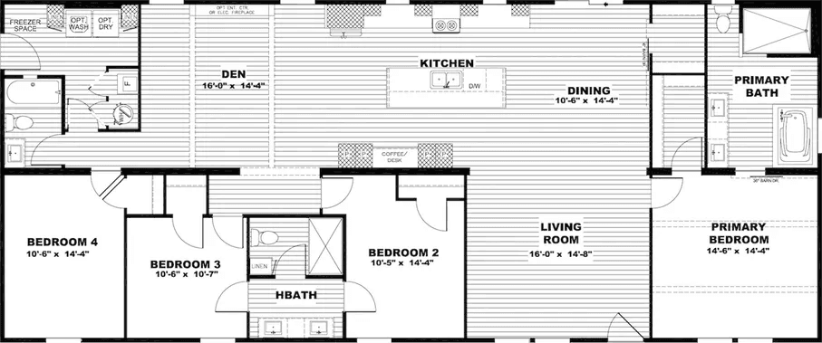 Boujee lux floor plan home features