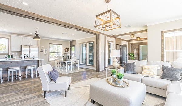 The white oak   home features