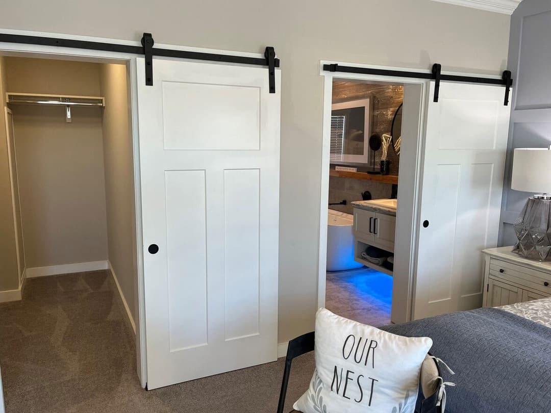 Easton farmhouse 30683a bedroom home features