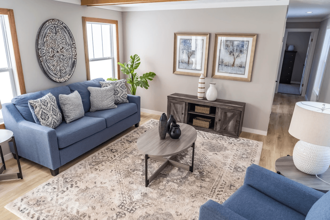 The cypress hero and interior home features