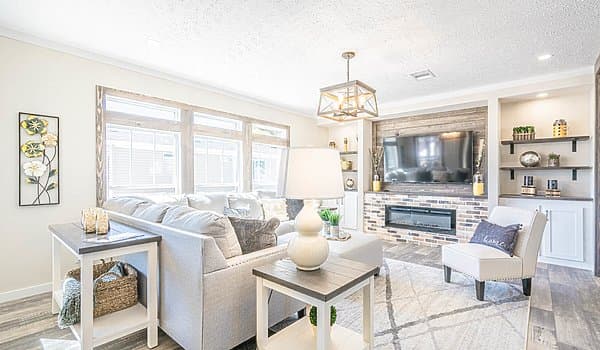 The white oak   home features