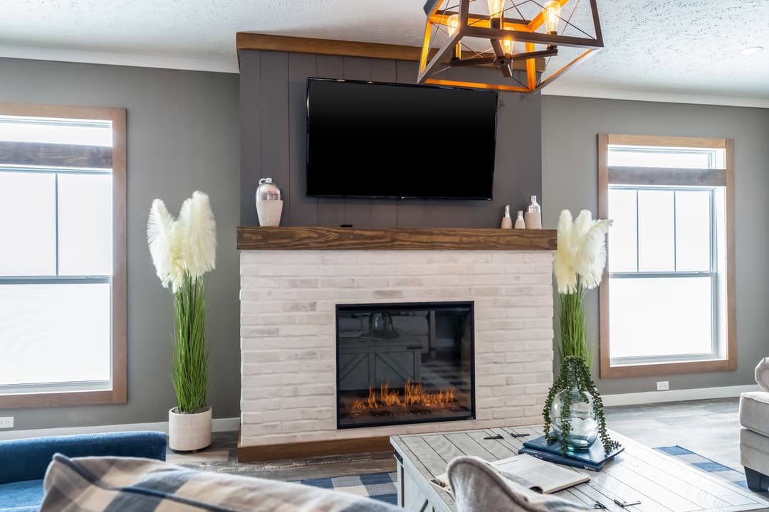 The willow oak interior home features