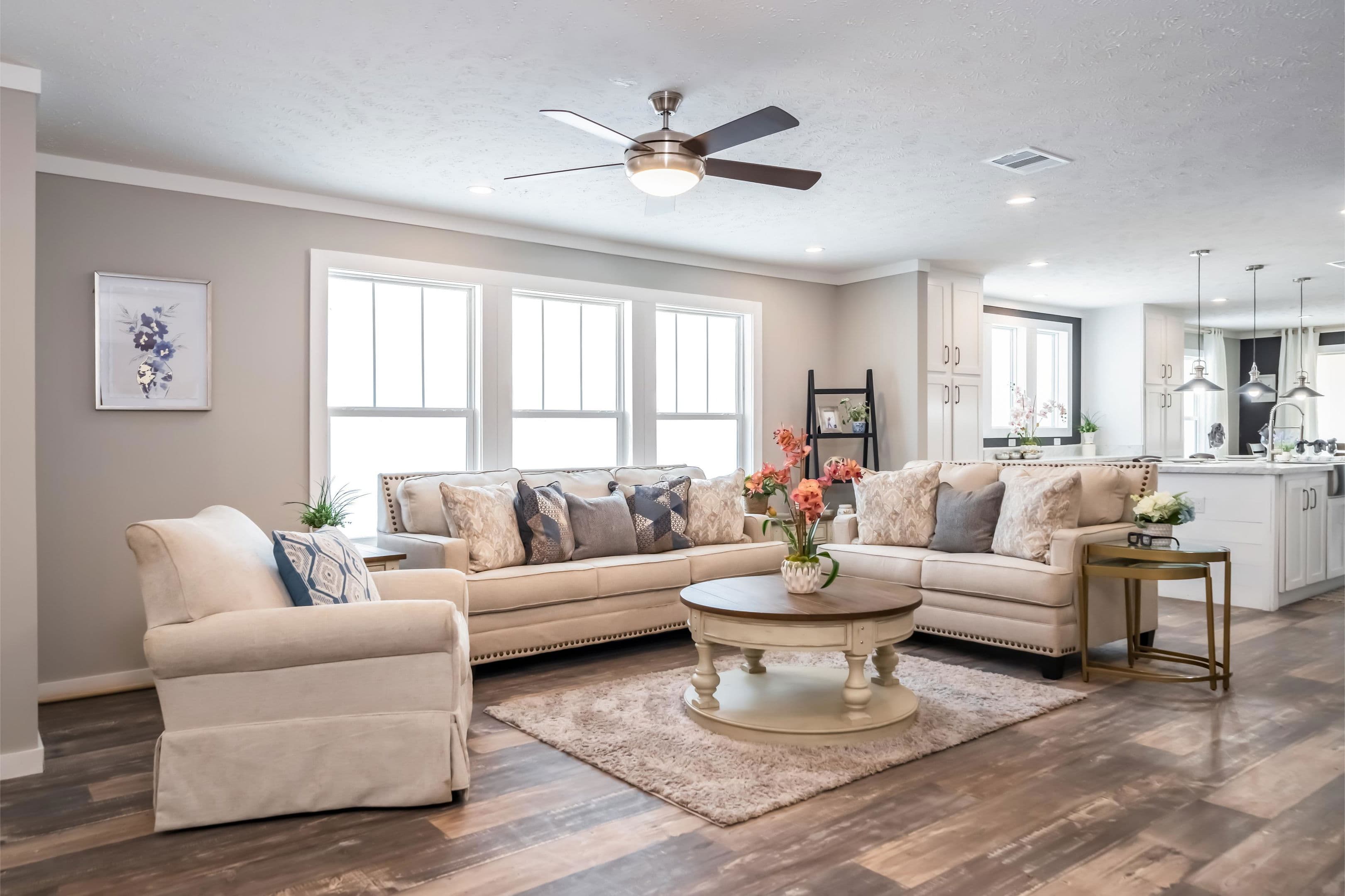 The magnolia interior and hero home features