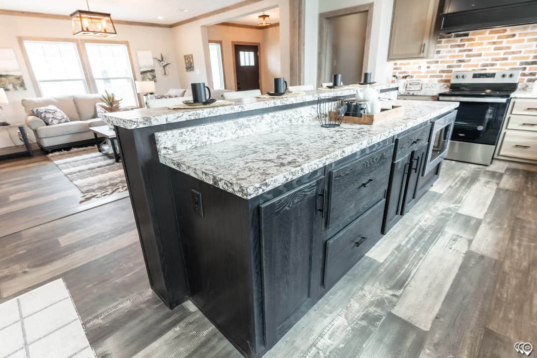 The shoal creek kitchen home features