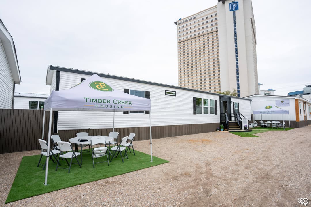 The canyon creek elevation and exterior home features