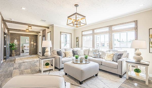 The white oak   home features