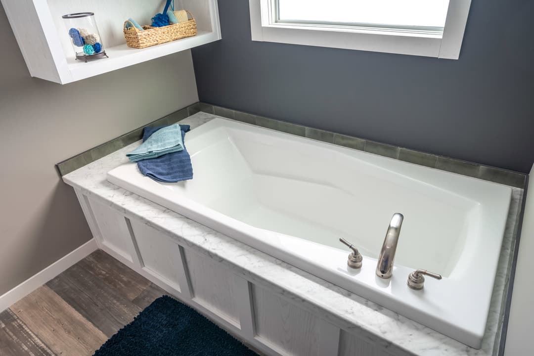 The willow oak bathroom home features